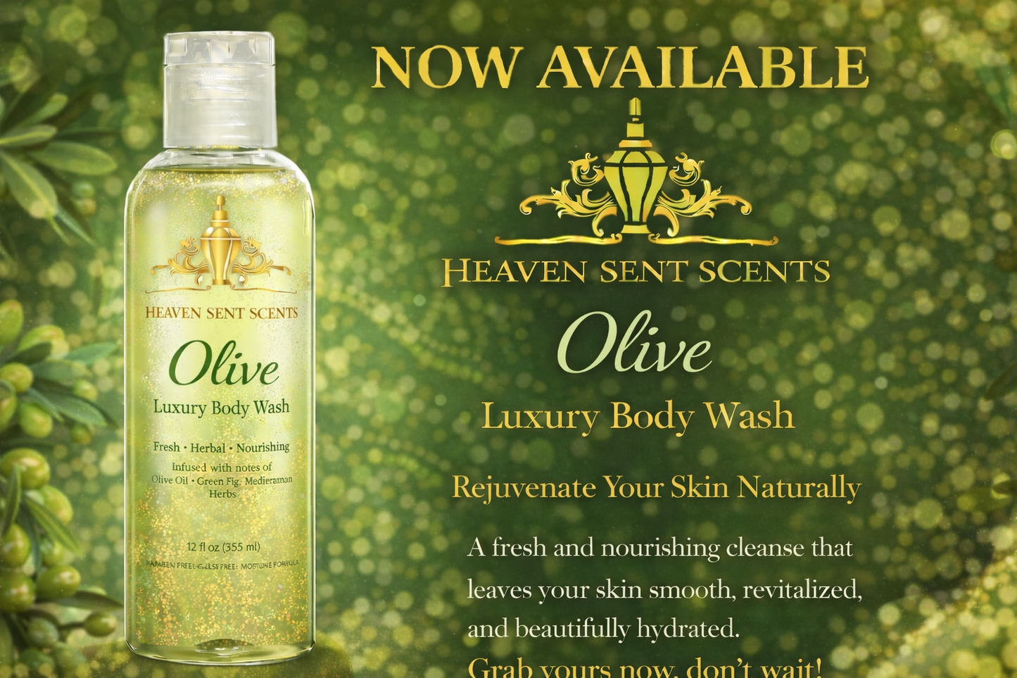OLIVE Luxury Body Wash