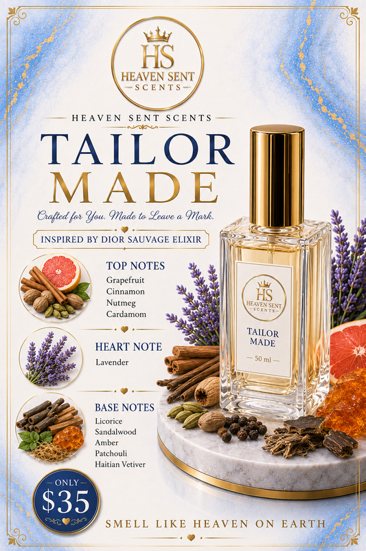 TAILOR MADE "INSPIRED BY DIOR SAUVAGE ELIXIR"