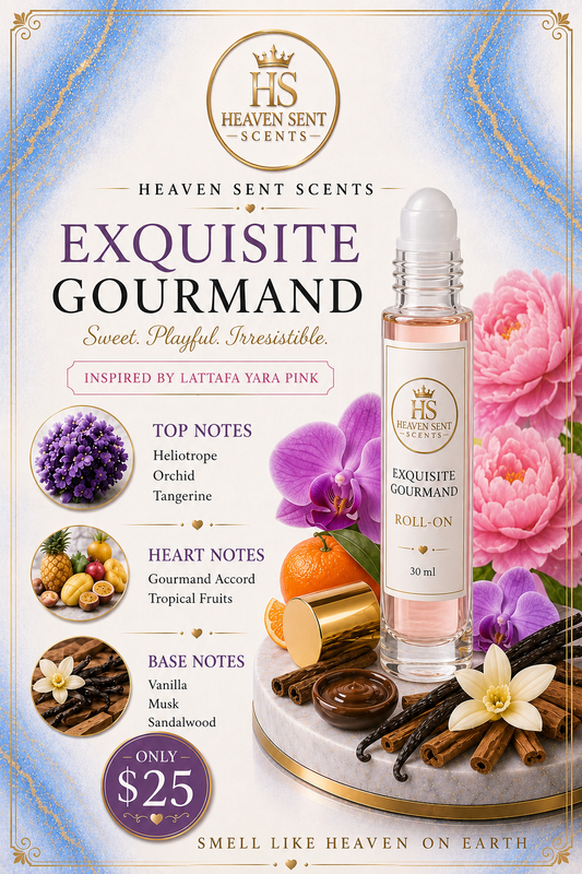 EXQUISITE GOURMAND "INSPIRED BY LATTAFA YARA PINK" ROLL-ON