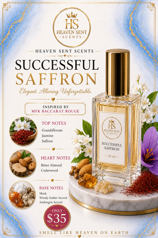 SUCCESSFUL SAFFRON "INSPIRED BY MFK BACCARAT ROUGE”