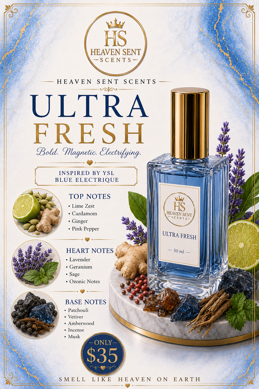 ULTRA FRESH "INSPIRED YSL BLUE ELECTRIQUE"