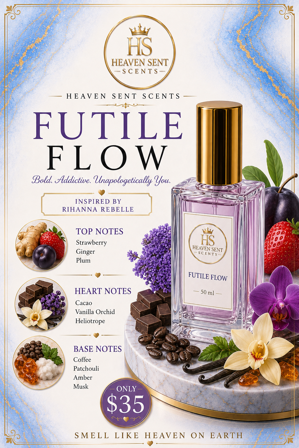 FUTILE FLOW "INSPIRED BY RIHANNA REBELLE"