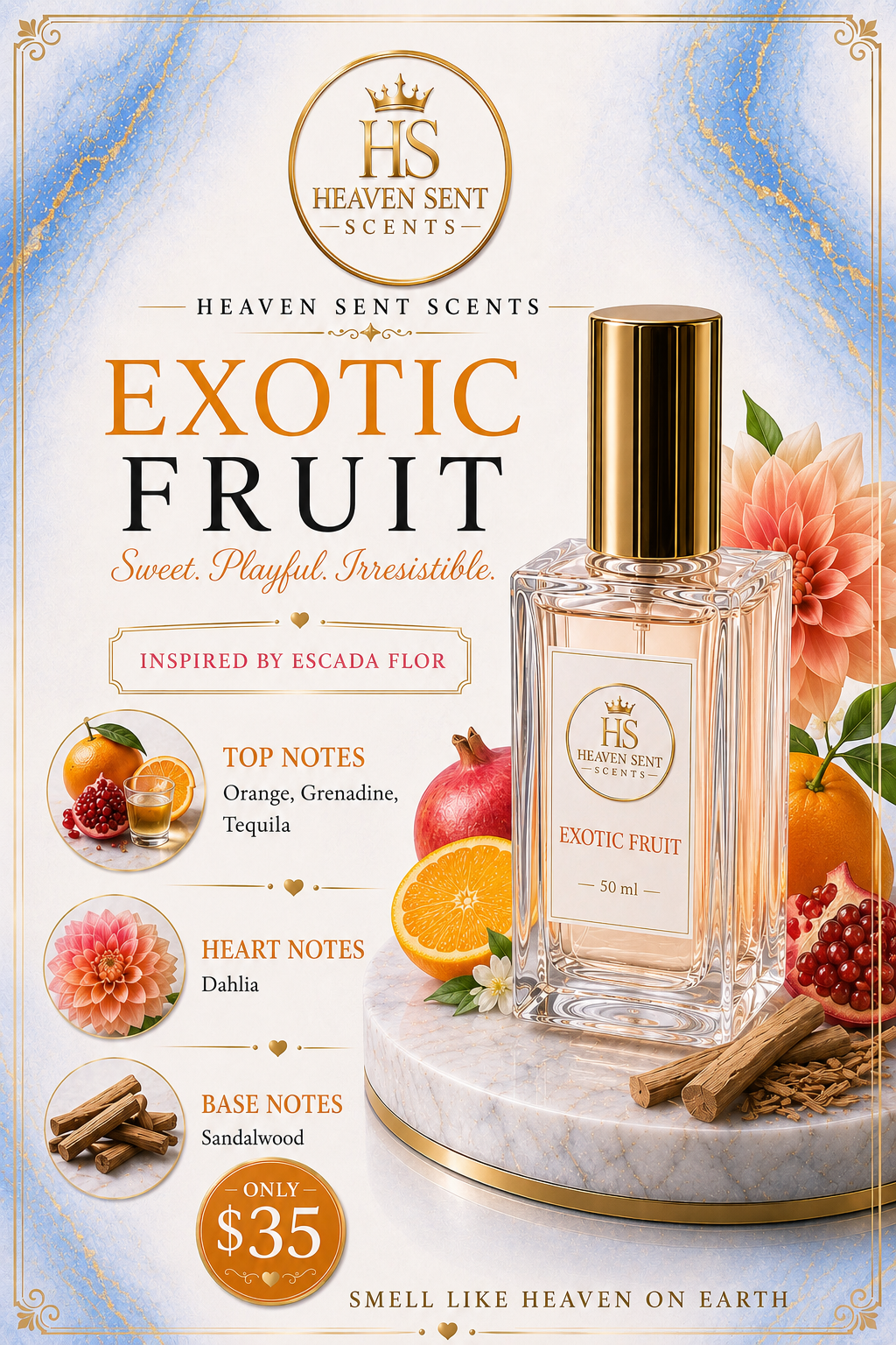 EXOTIC FRUIT "INSPIRED BY ESCADA FLOR"