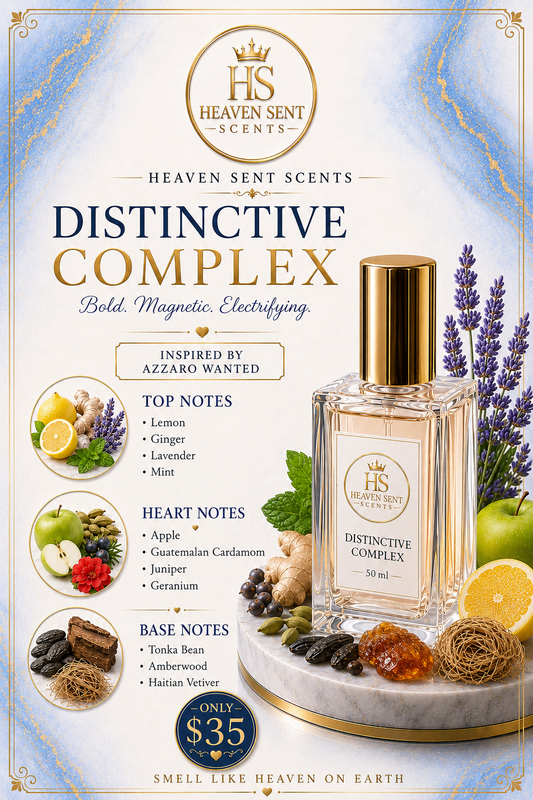 DISTINCTIVE COMPLEX "INSPIRED BYAZZARO WANTED"