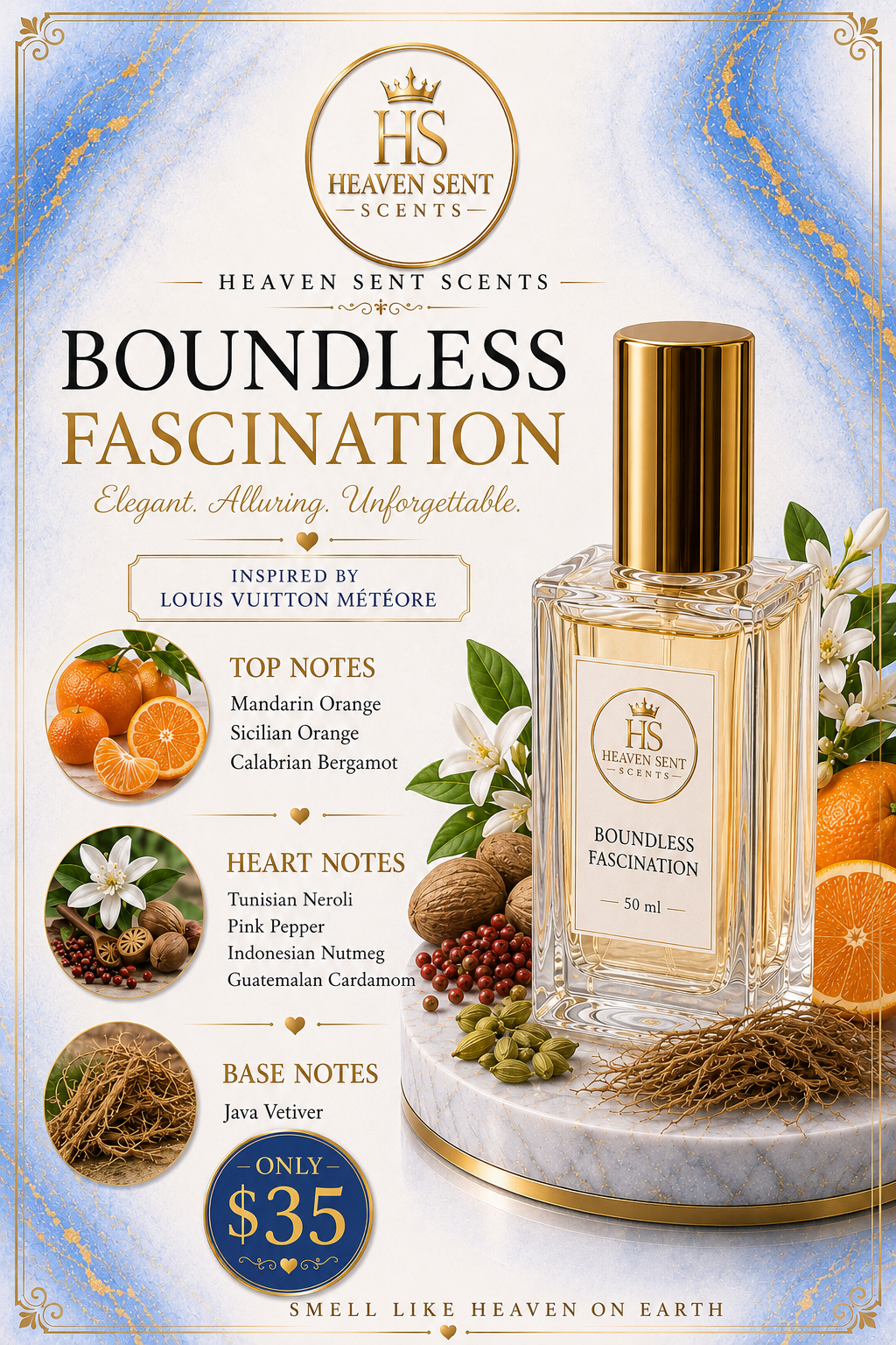 BOUNDLESS FASCINATION "INSPIRED BY LV METEORE"