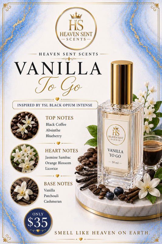 VANILLA TO GO INSPIRED YSL BLACK OPIUM INTENSE"
